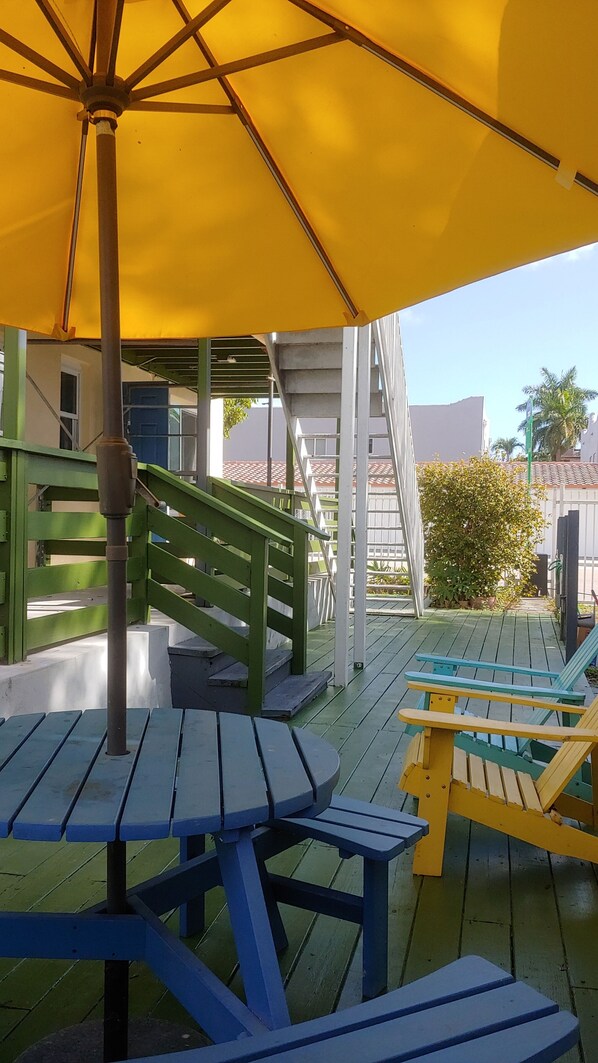 Terrace/patio - cozy 2 bd 1 bath in the heart of Little Havana(3) (Miami)