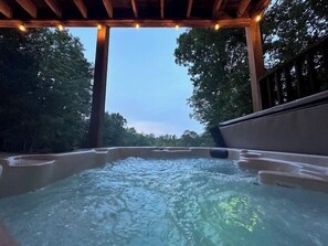 Baignoire à remous extérieure