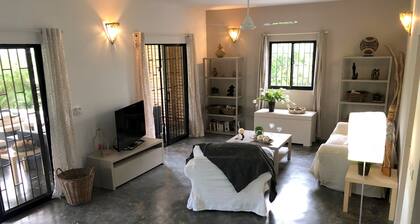 La Belle Créole, maison pour 5, paisible, proche des plages