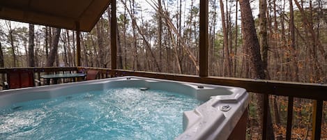 Bain à remous extérieur