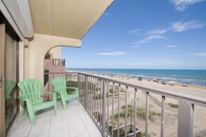 Property grounds - Beachfront 2 BR Condo: Owner's Special - Incredible View Lcd TVs, Wi-Fi, Pool (South Padre Island)