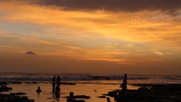 A la platja i gandules de platja