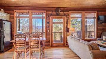 TV connectée, cheminée