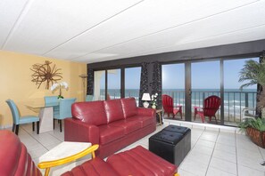 TV, DVD player - Beachfront 2 BR/2 BA Sleeps 6, Beachfront Pool, Free Wi-Fi Owner's Special (South Padre Island)
