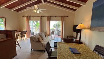 Smart TV, DVD player, video library