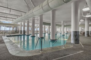 Indoor pool, outdoor pool
