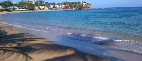 Sun loungers, beach towels