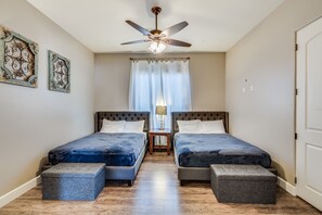 8 bedrooms, desk, iron/ironing board, free WiFi