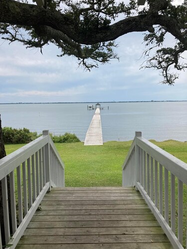 Mökki, jossa näkymä