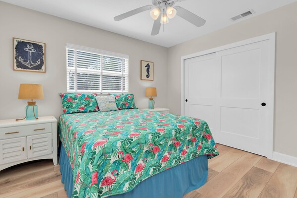 3 bedrooms, iron/ironing board, travel cot, free WiFi