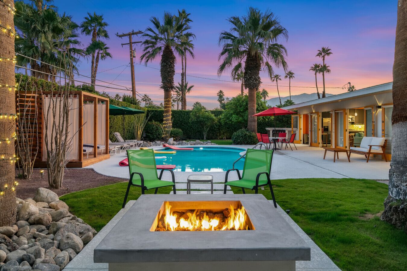 Enceinte de l’hébergement