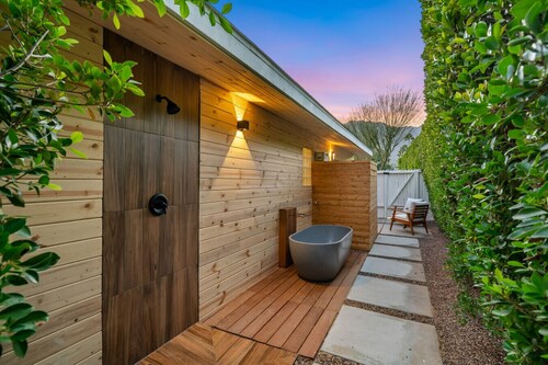 Upgraded Mid-Century Private Retreat!  Pool! Views! EV Charger! Soaking Tub!