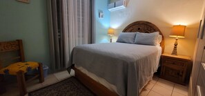 2 bedrooms, iron/ironing board, travel crib, free WiFi