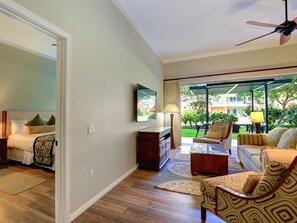 2 dormitorios, caja fuerte, tabla de planchar con plancha