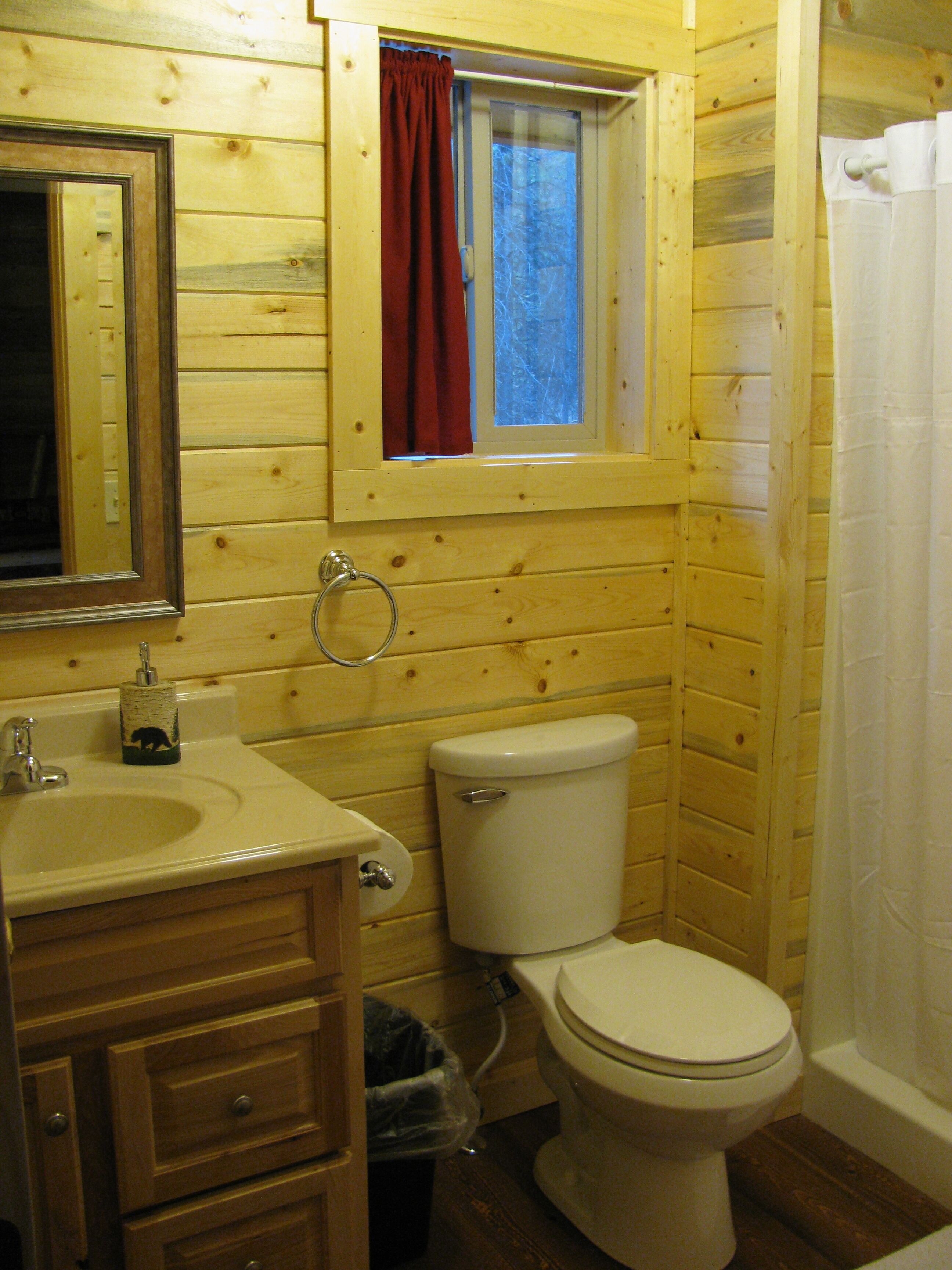 Shower, towels