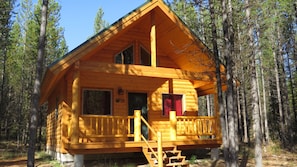 Exterior - A little heavenly peace, cabin No. 2 (Polebridge)