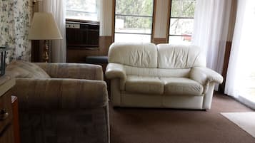 TV, DVD player, table football