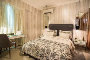 1 bedroom, iron/ironing board, Internet, bed sheets - Brand New Santo Domingo Chic City Center Apartment + Free Parking and Gym ✔️ (Santo Domingo)