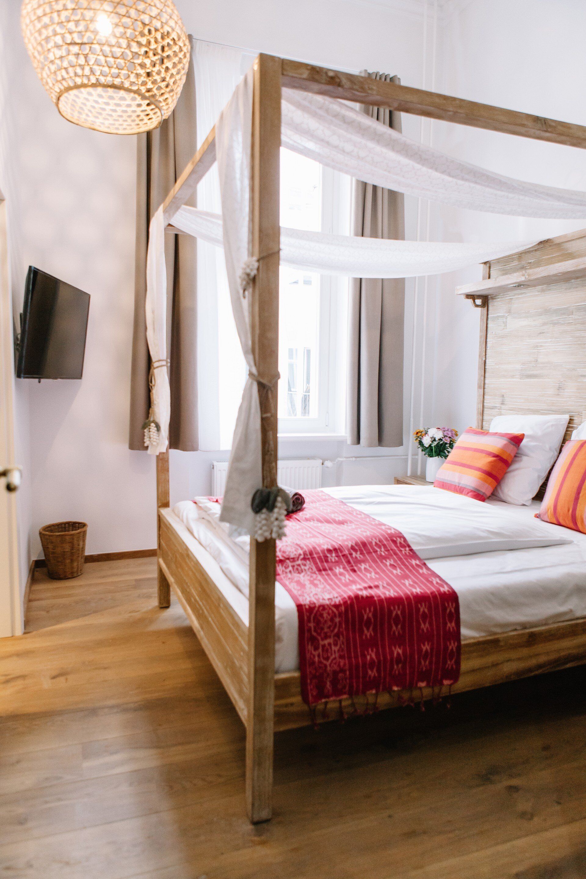 Economy Double Room | Premium bedding, in-room safe, soundproofing, iron/ironing board