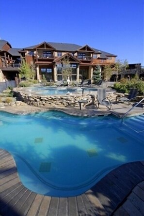 Indoor pool, a heated pool