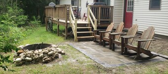 静かで便利な場所にあるスキーハウス