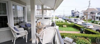 Strand blokk hus sover 18 +