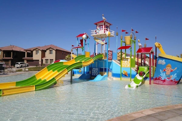 Enjoy full access to private water park and lazy river
