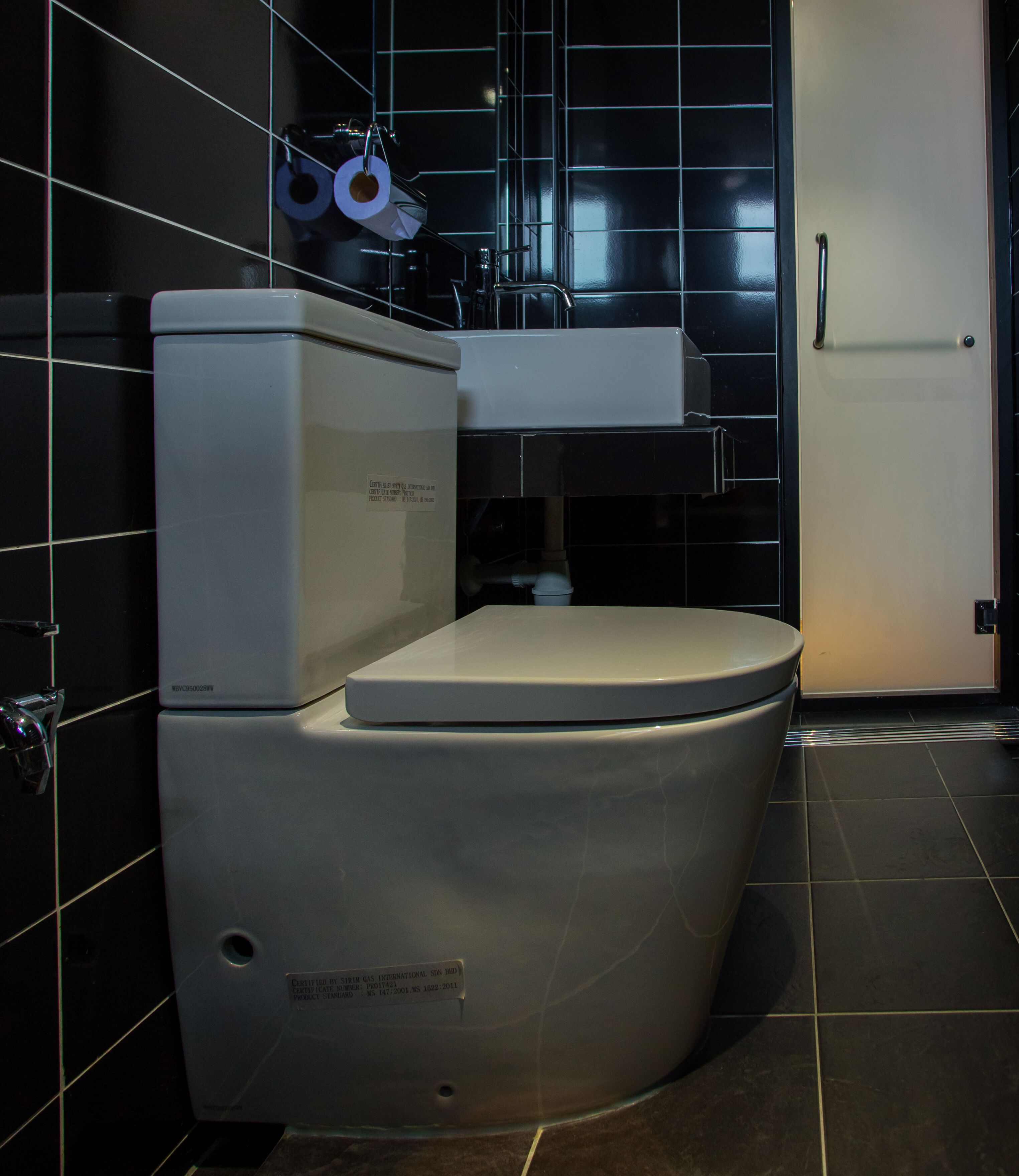 shower, free toiletries, hair dryer, slippers