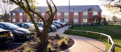 Entrada de la propiedad