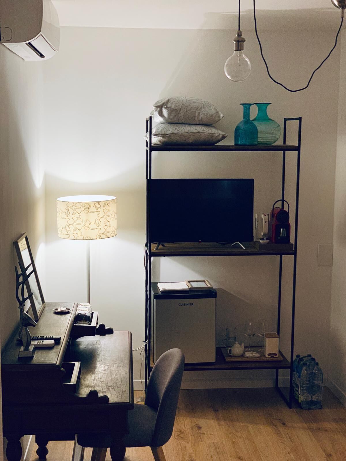 standard double room (22) | living area | 45-inch flat-screen tv with satellite channels, tv