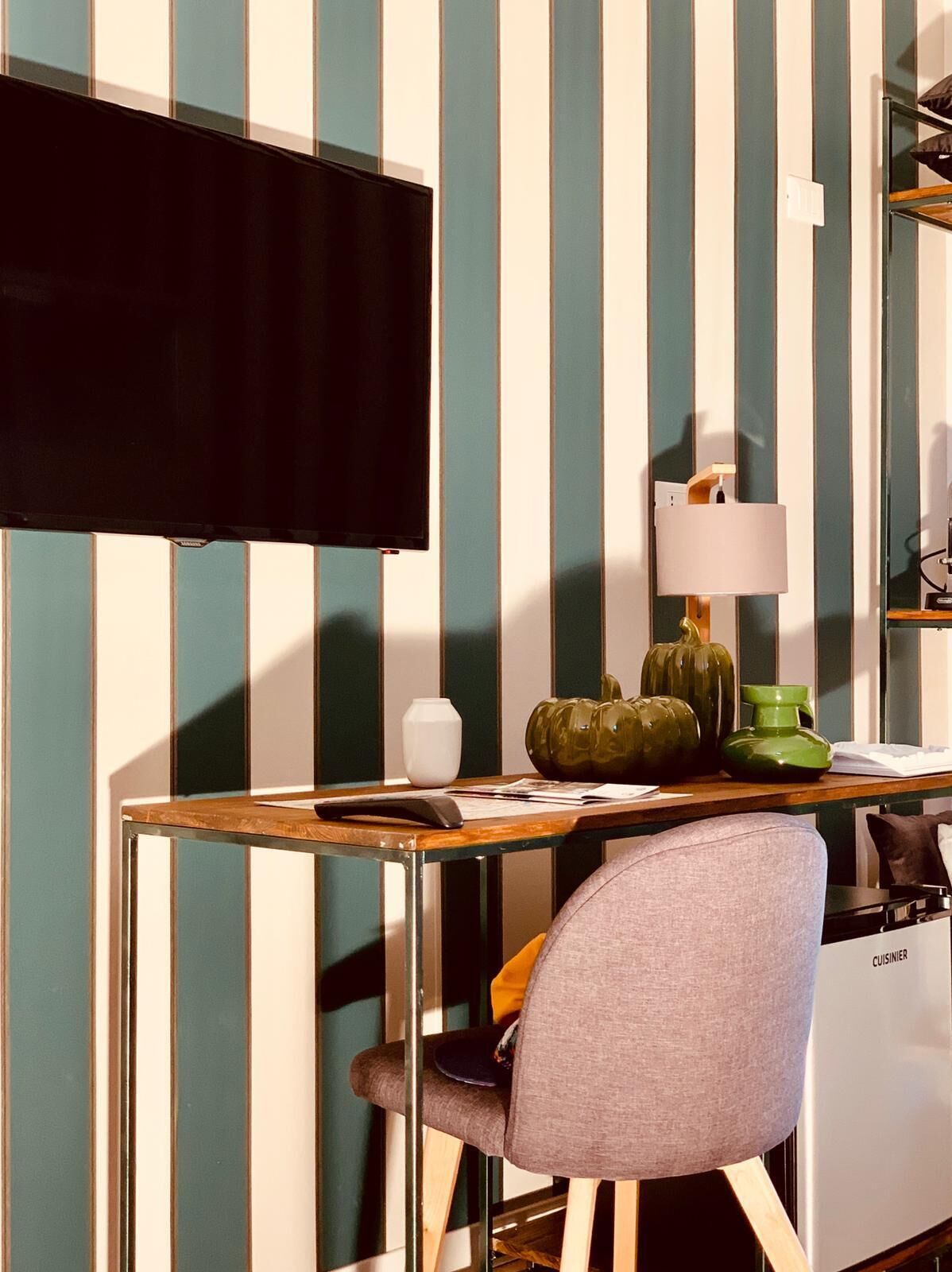 Chambre Double Junior, 1 grand lit (32) | Coin séjour