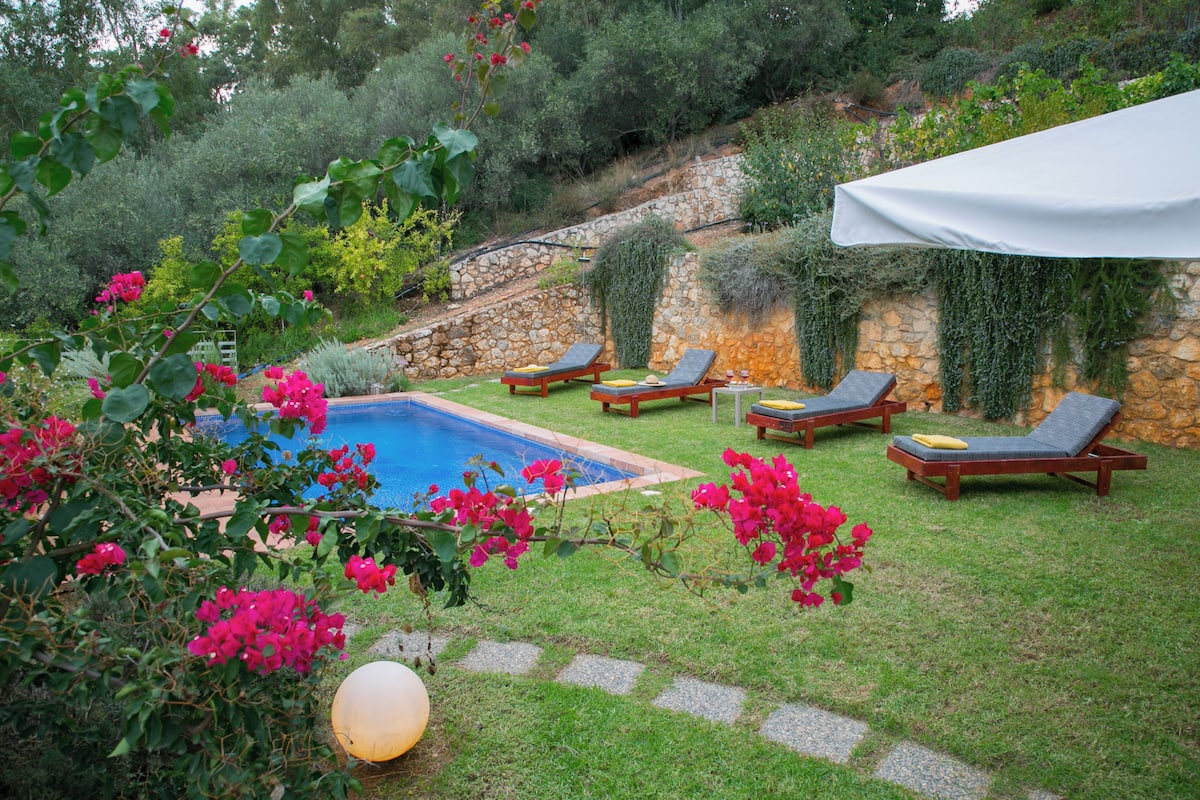 Villa, 2 camere da letto, piscina privata (Thalia) | Esterni