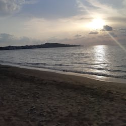 Vue sur la plage/l’océan