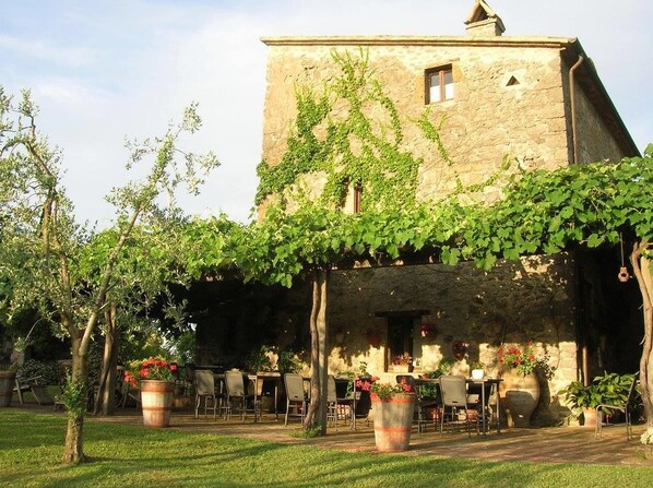 Façade de l’hébergement