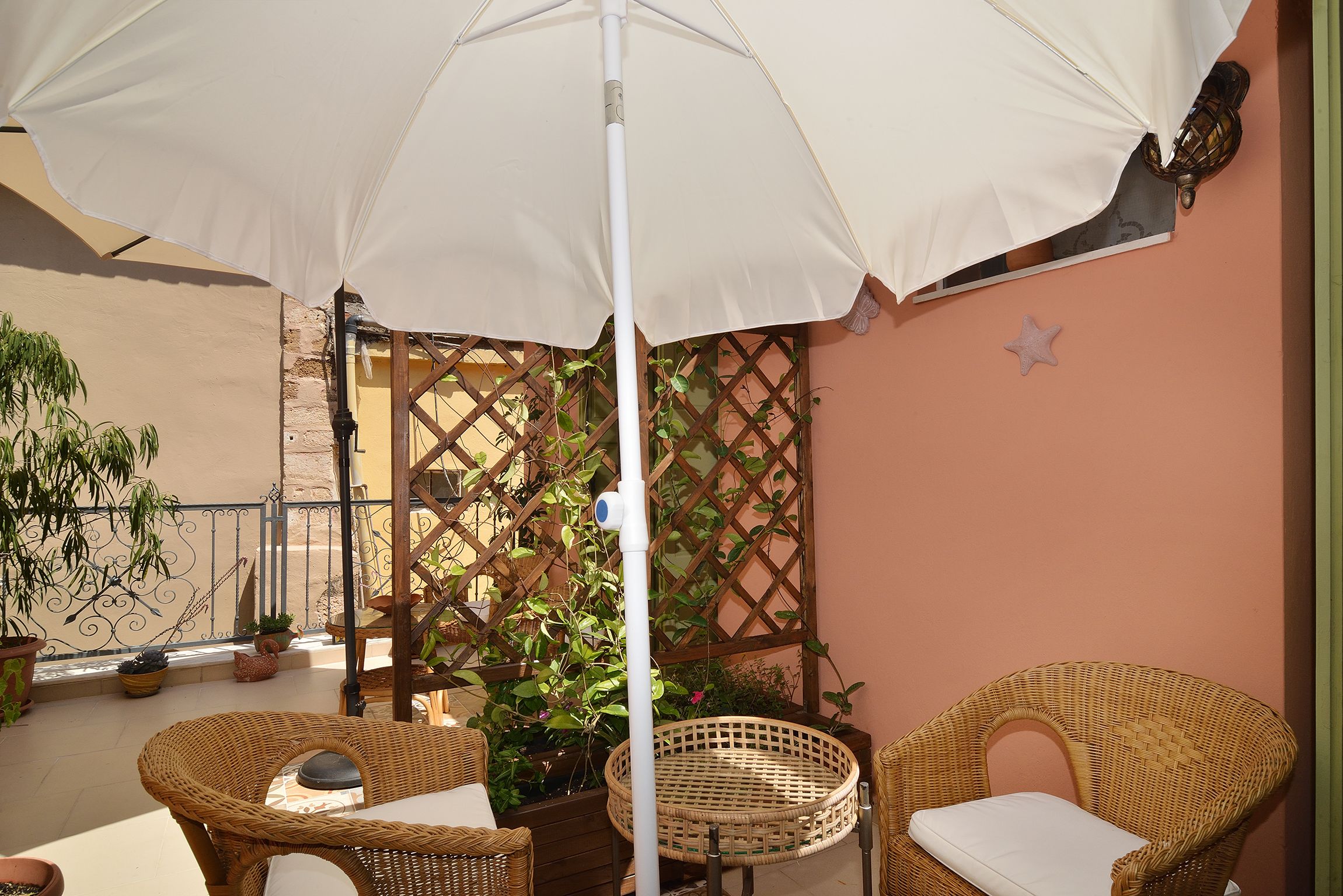 Junior Suite, 2 Single Beds (Four) | Balcony