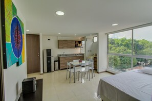 Appartamento | 1 camera, ferro/asse da stiro, Wi-Fi gratuito, lenzuola