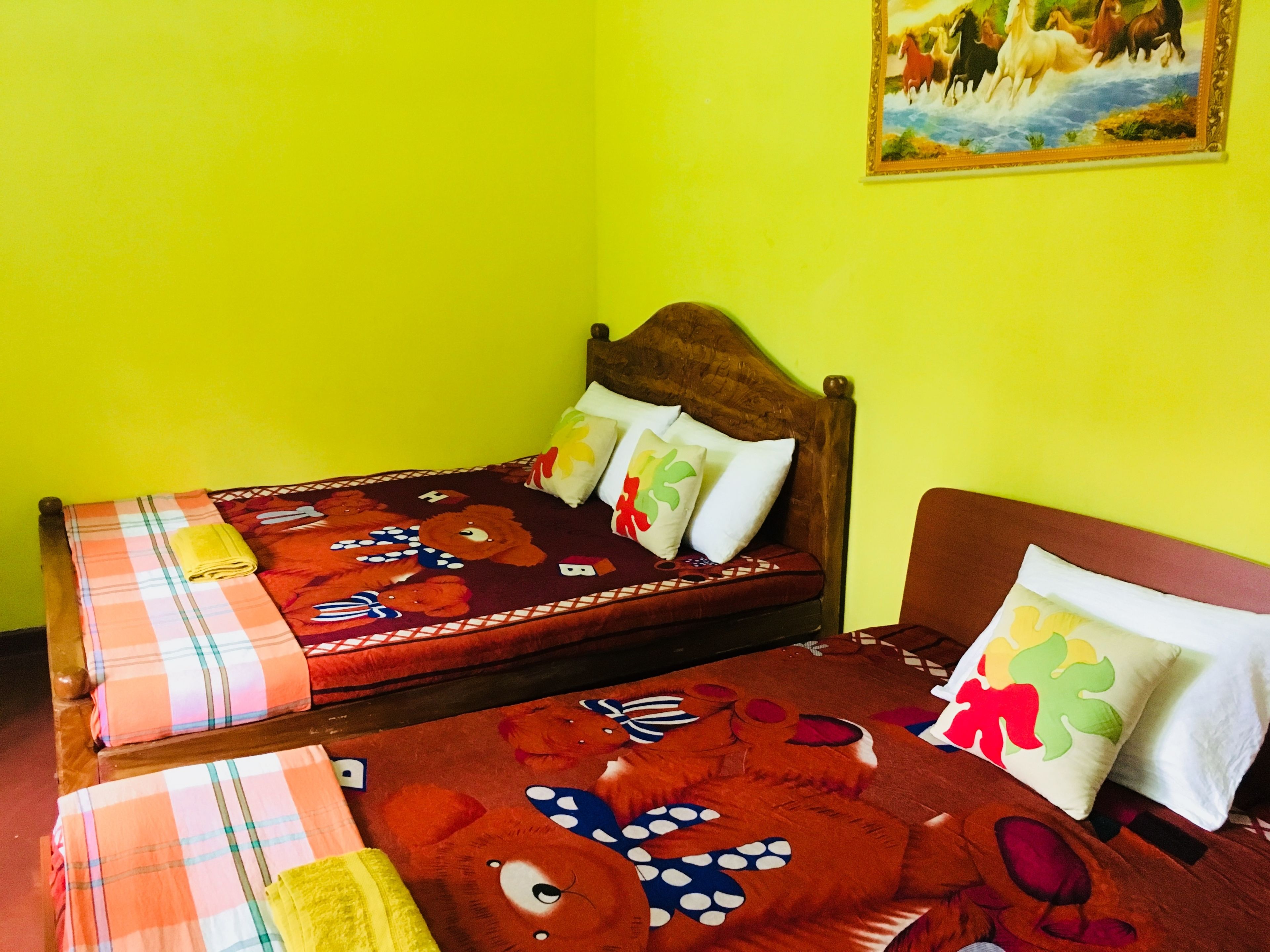 Deluxe Triple Room, Multiple Beds, Smoking, Garden View | View from room