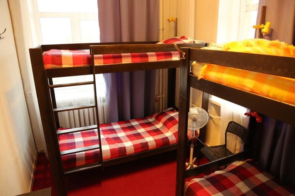Standard Shared Dormitory, Non Smoking (3 beds) | Iron/ironing board (on request), WiFi (free), bed sheets