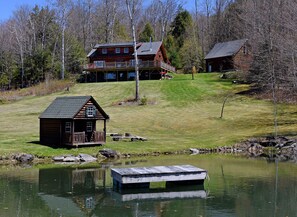 Exterior - A Great 4 Season Home ;  Relaxing, Rustic, Scenic - This Home Has It All (waterbury)