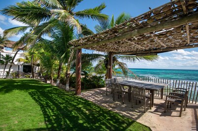 Traditional Beachfront Property! Private Cenote Near Playa Del Carmen