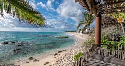 Traditional Beachfront Property! Private Cenote Near Playa Del Carmen