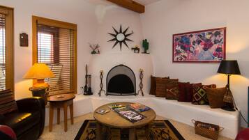 Smart TV, DVD player, music library, video library