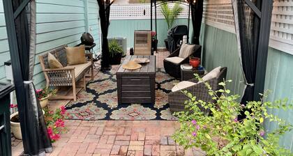 Midtown Apt - 2Bed / 2Bath - ¡Jacuzzi privado y patio! - Cerca de Pearl y Dtwn