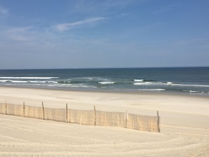 On the beach