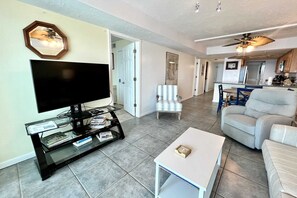Condo, 2 Bedrooms | Living area | TV