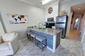 Condo, 1 Bedroom | Private kitchen
