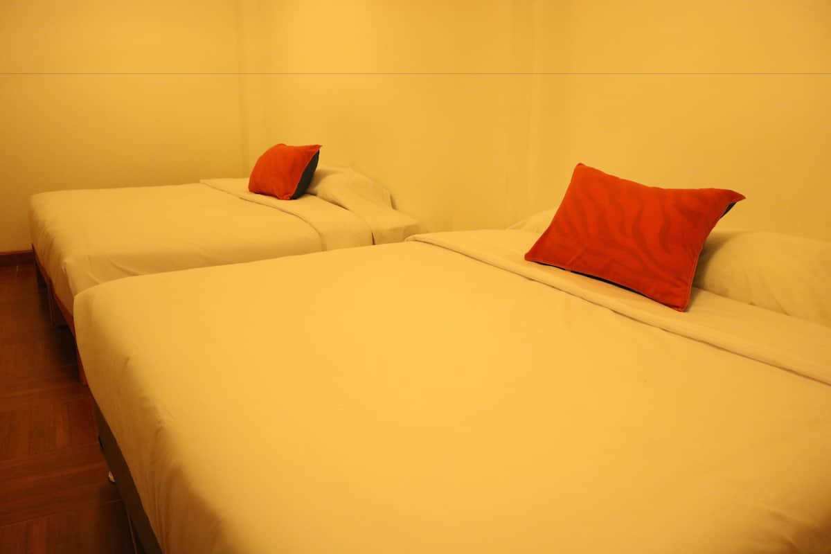 Iron/ironing board, cots/infant beds, free WiFi