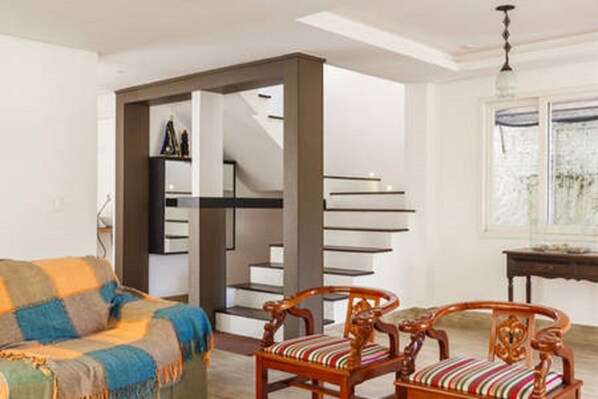 Sala de estar en el lobby