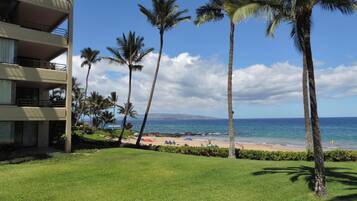 On the beach, white sand, scuba diving, snorkeling