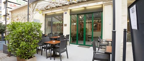 Entrada de la propiedad